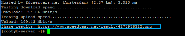 Linux SSH ile İnternet SpeedTest Yapmak
